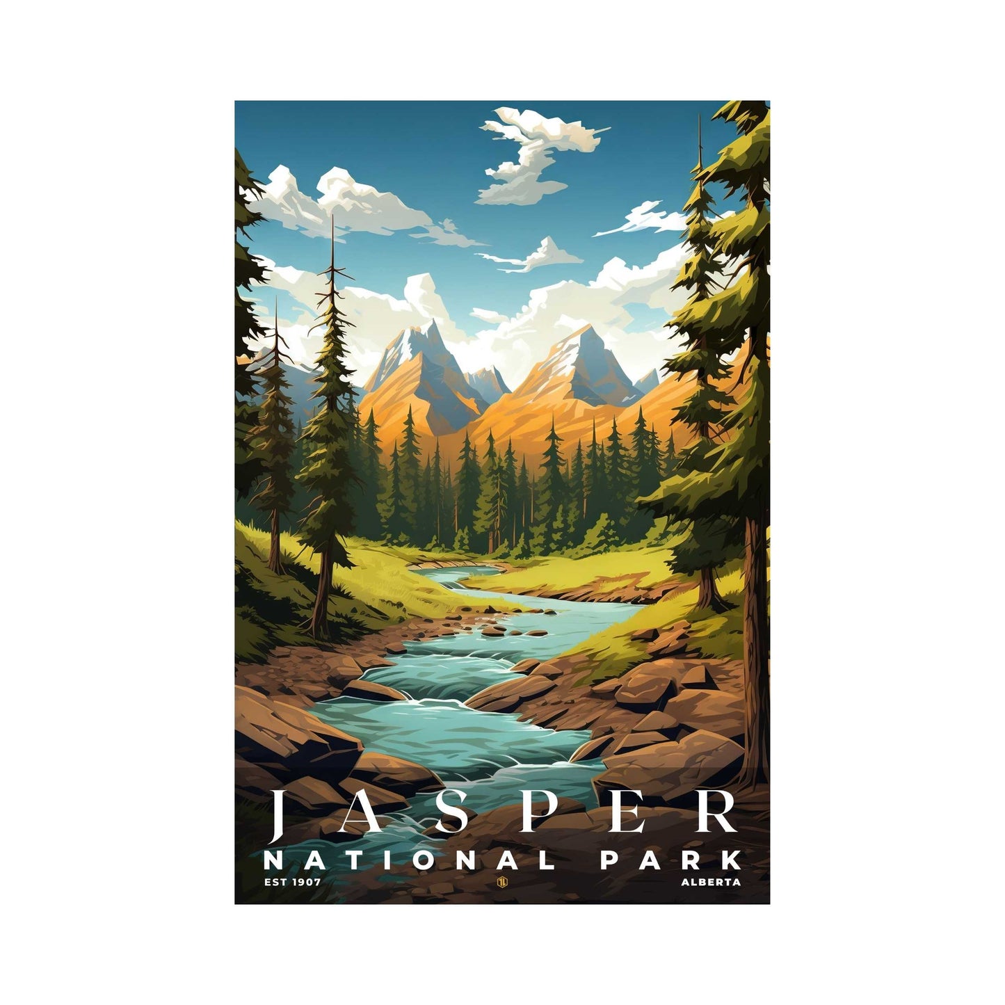 Jasper National Park Poster | S07