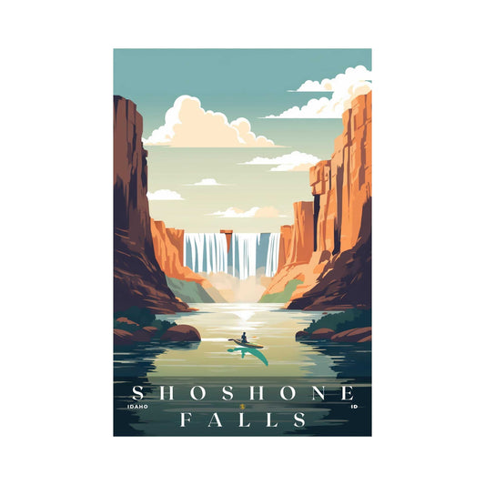 Shoshone Falls Poster | US Travel | S01