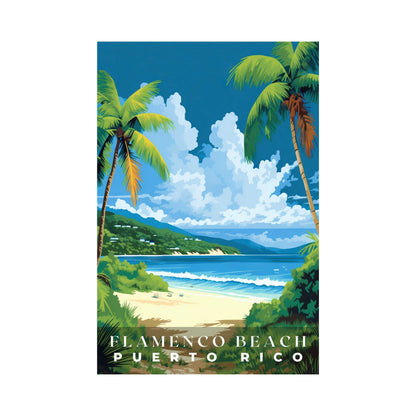 Flamenco Beach Poster | S01