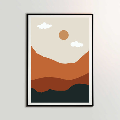 Boho Landscape Poster #17 | S01