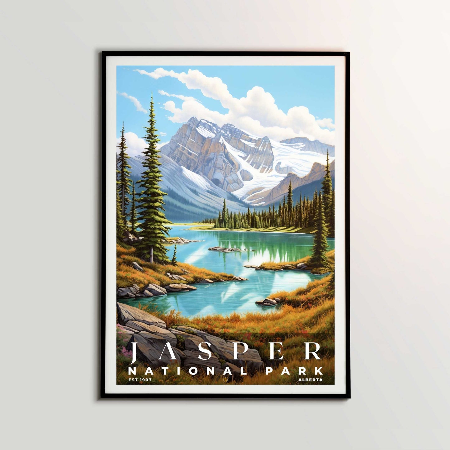 Jasper National Park Poster | S02