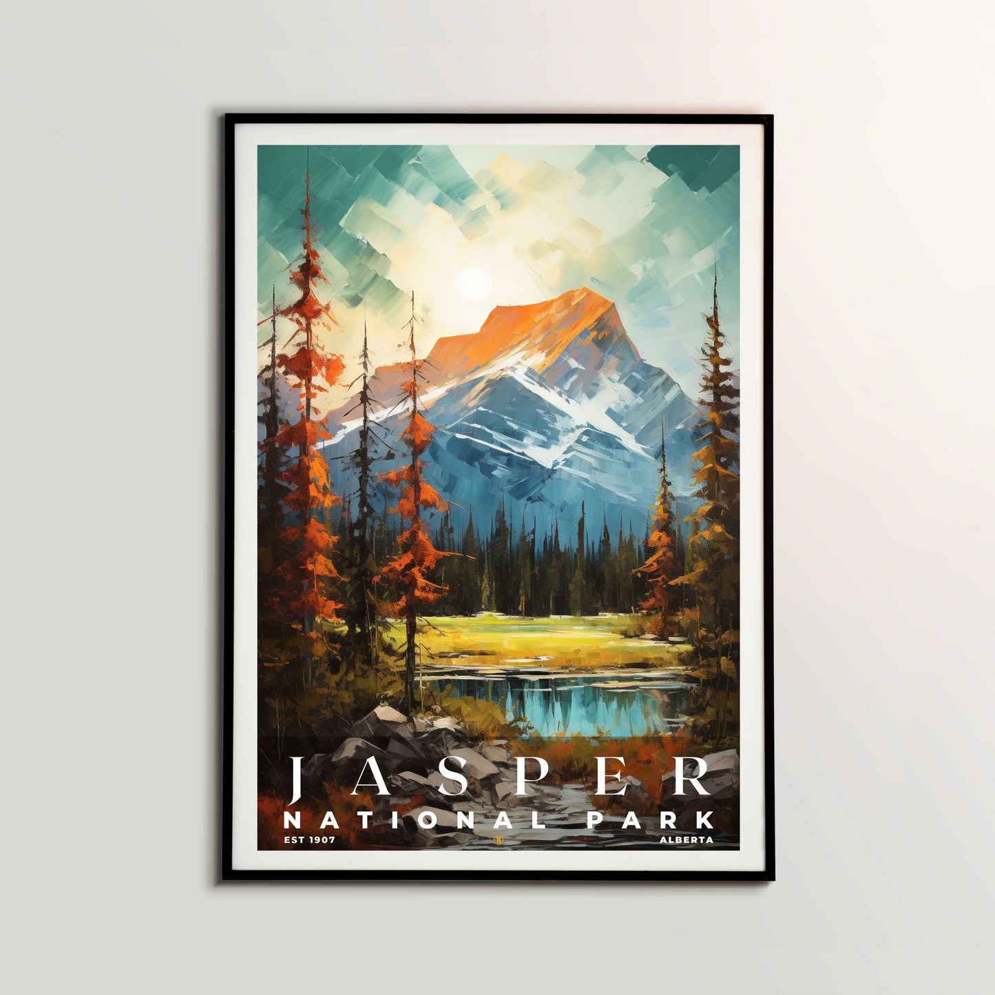 Jasper National Park Poster | S06