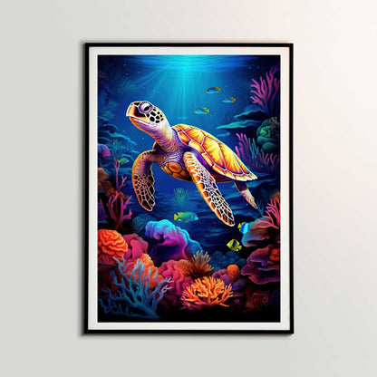 Sea turtle Poster | S01