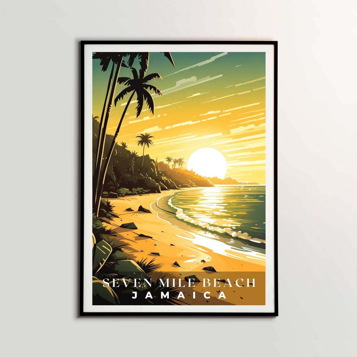 Seven Mile Beach Poster | S01