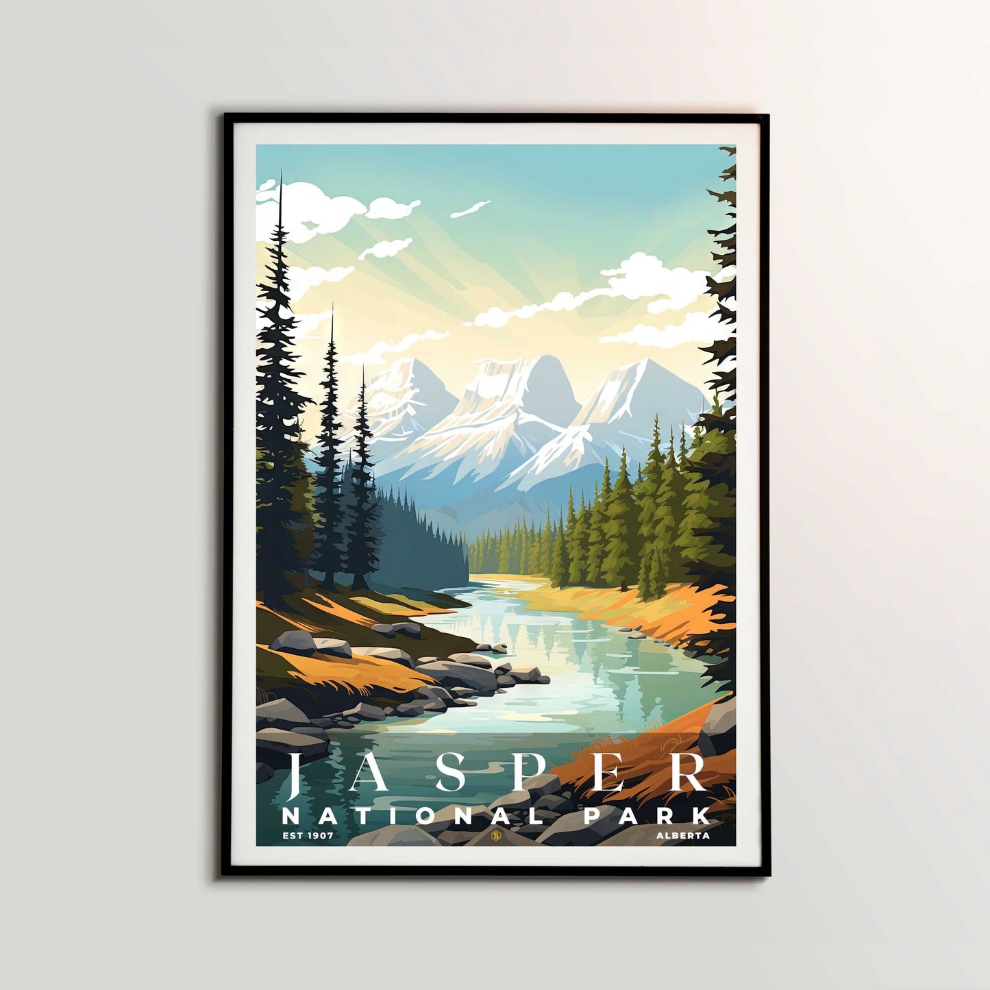 Jasper National Park Poster | S03