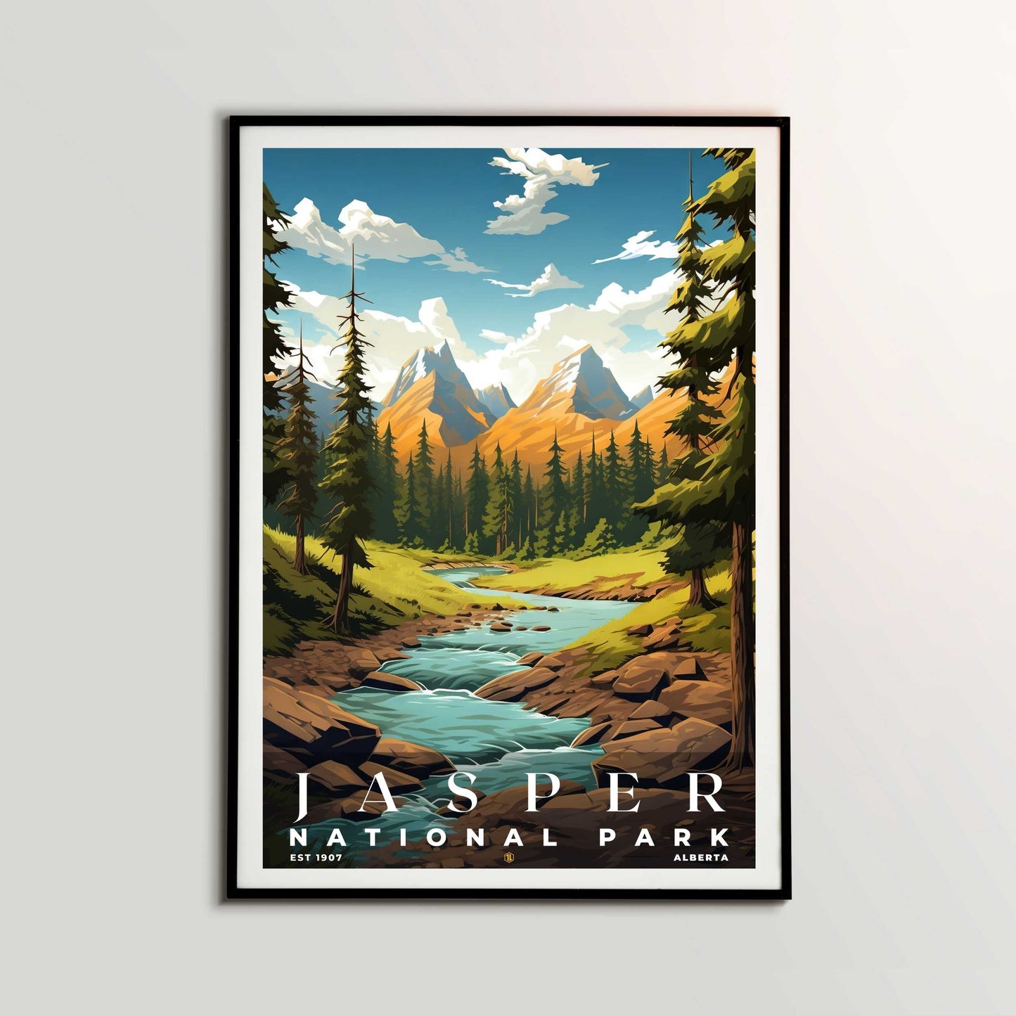 Jasper National Park Poster | S07