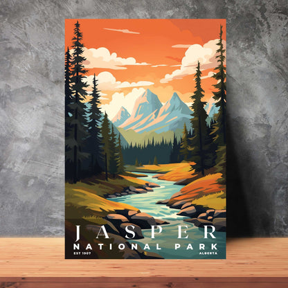 Jasper National Park Poster | S05