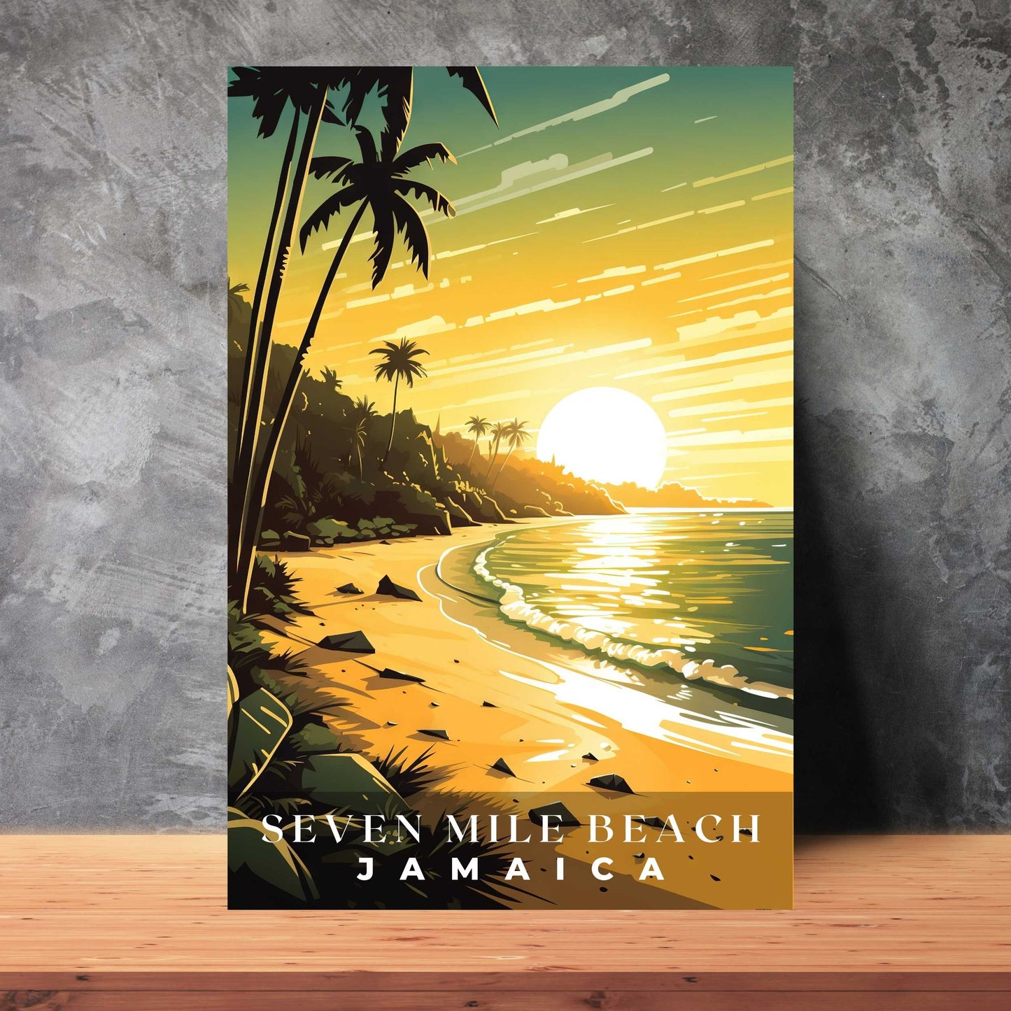 Seven Mile Beach Poster | S01