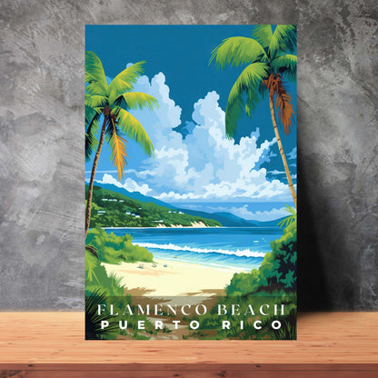 Flamenco Beach Poster | S01