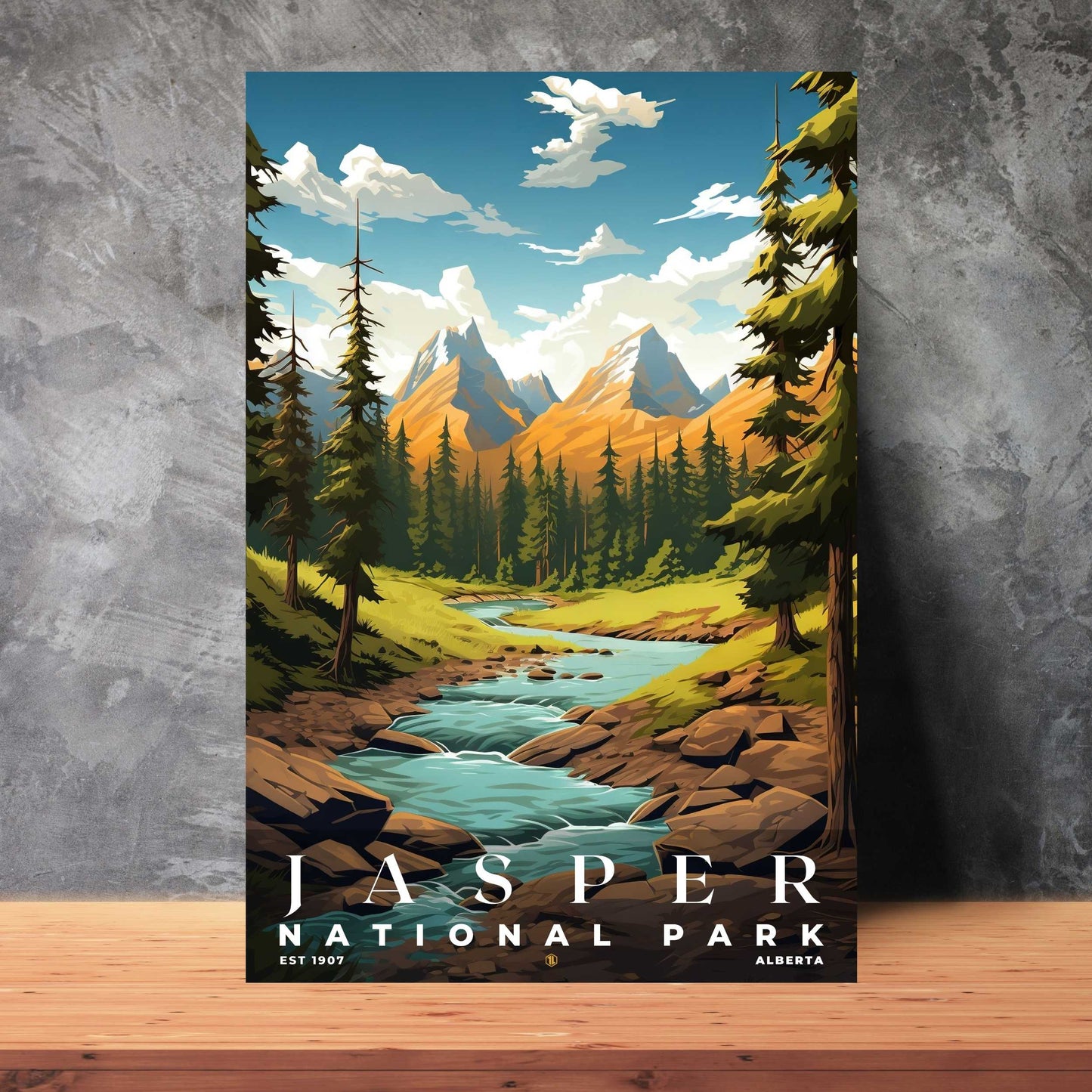 Jasper National Park Poster | S07