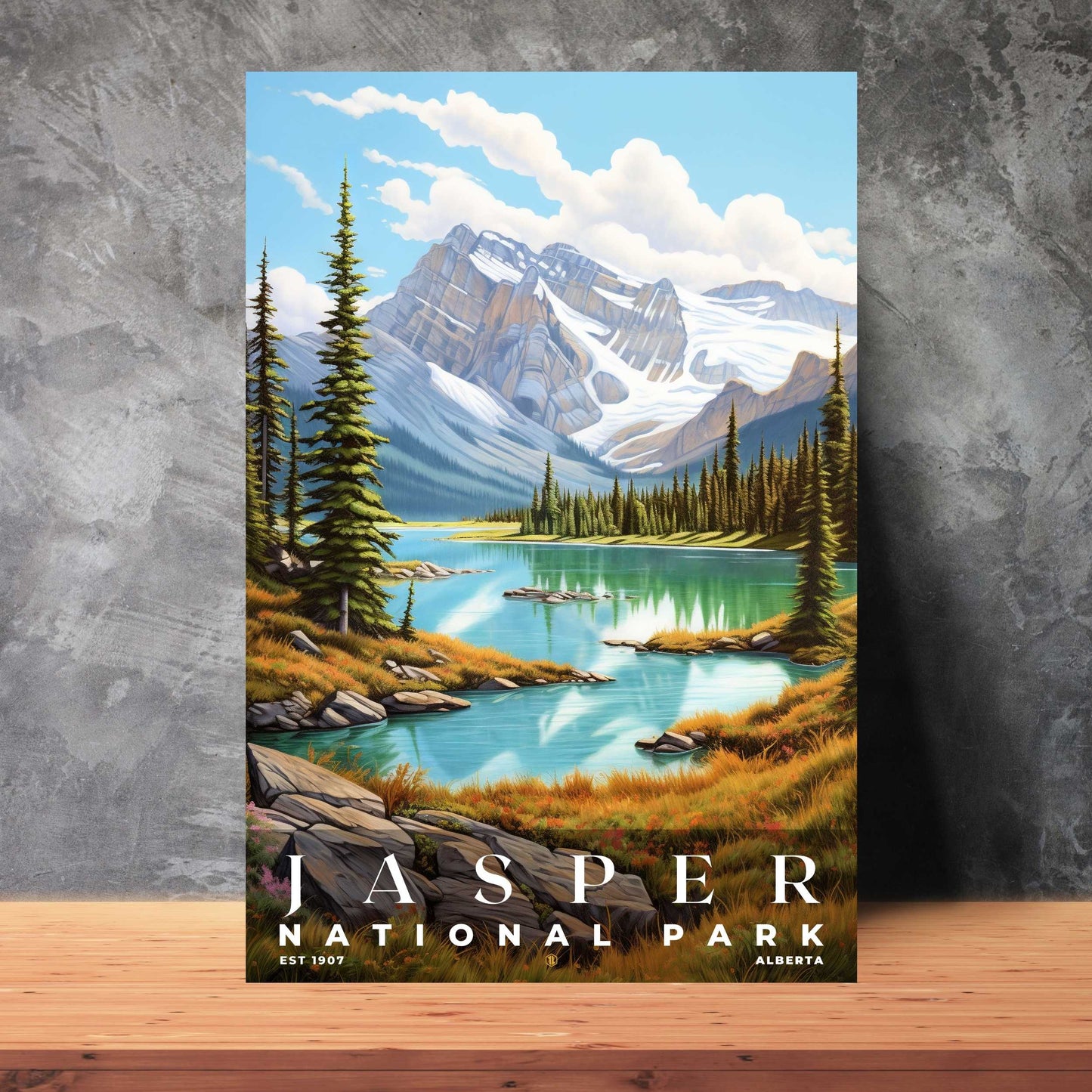 Jasper National Park Poster | S02
