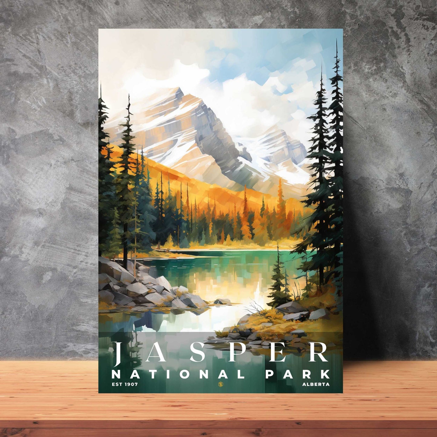 Jasper National Park Poster | S08