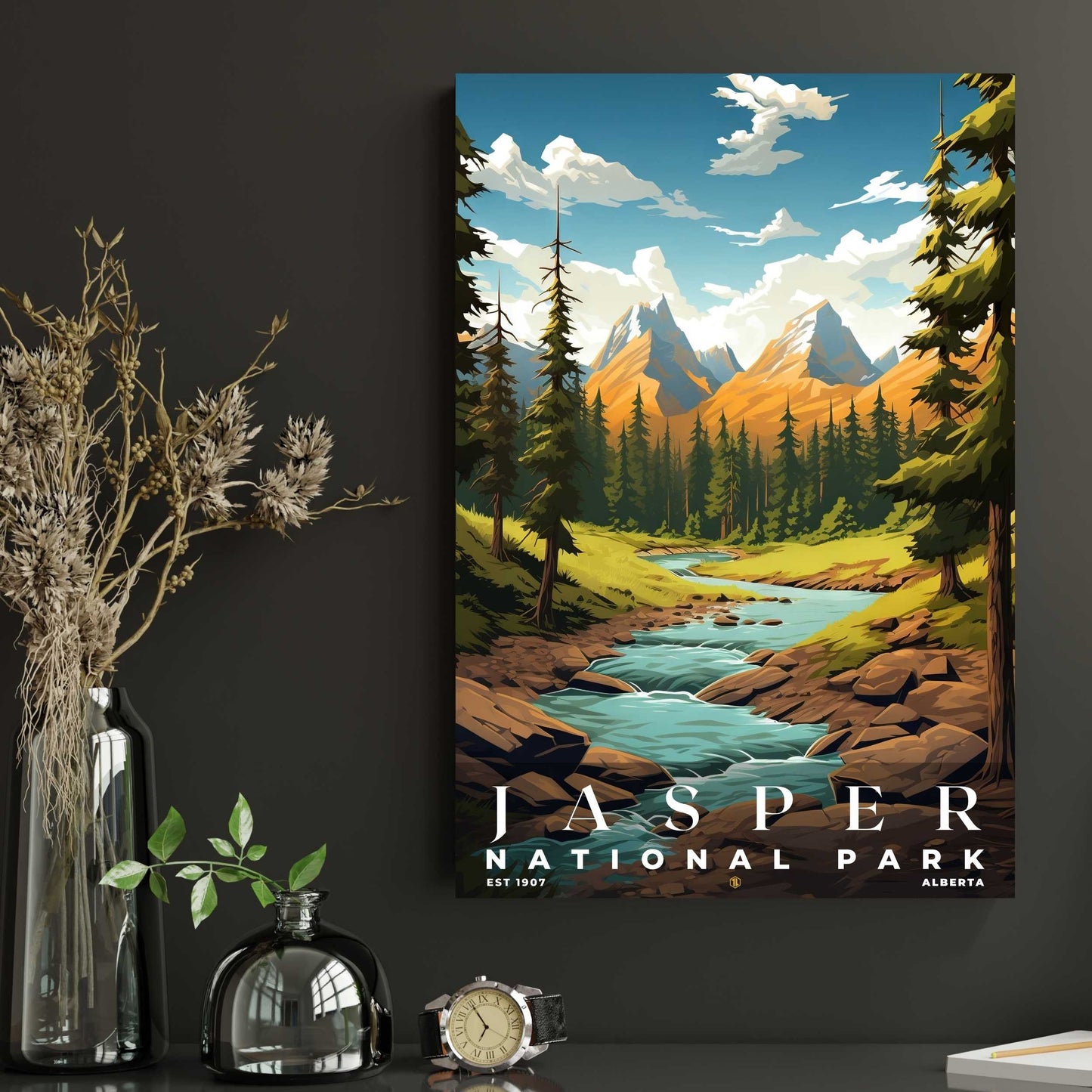 Jasper National Park Poster | S07