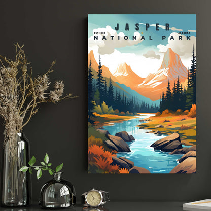 Jasper National Park Poster | S01