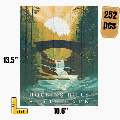 Hocking Hills State Park Puzzle | US Travel | S01