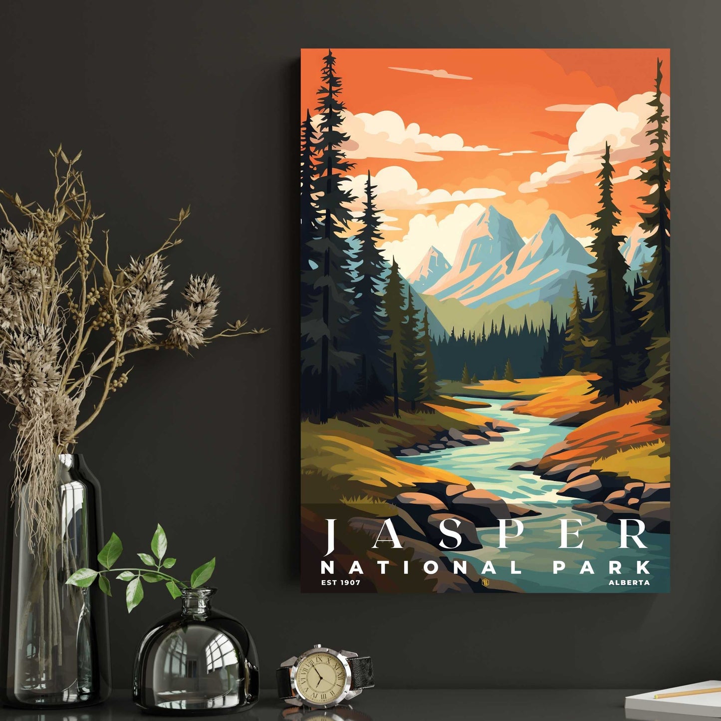 Jasper National Park Poster | S05