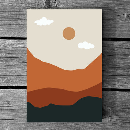 Boho Landscape Poster #17 | S01