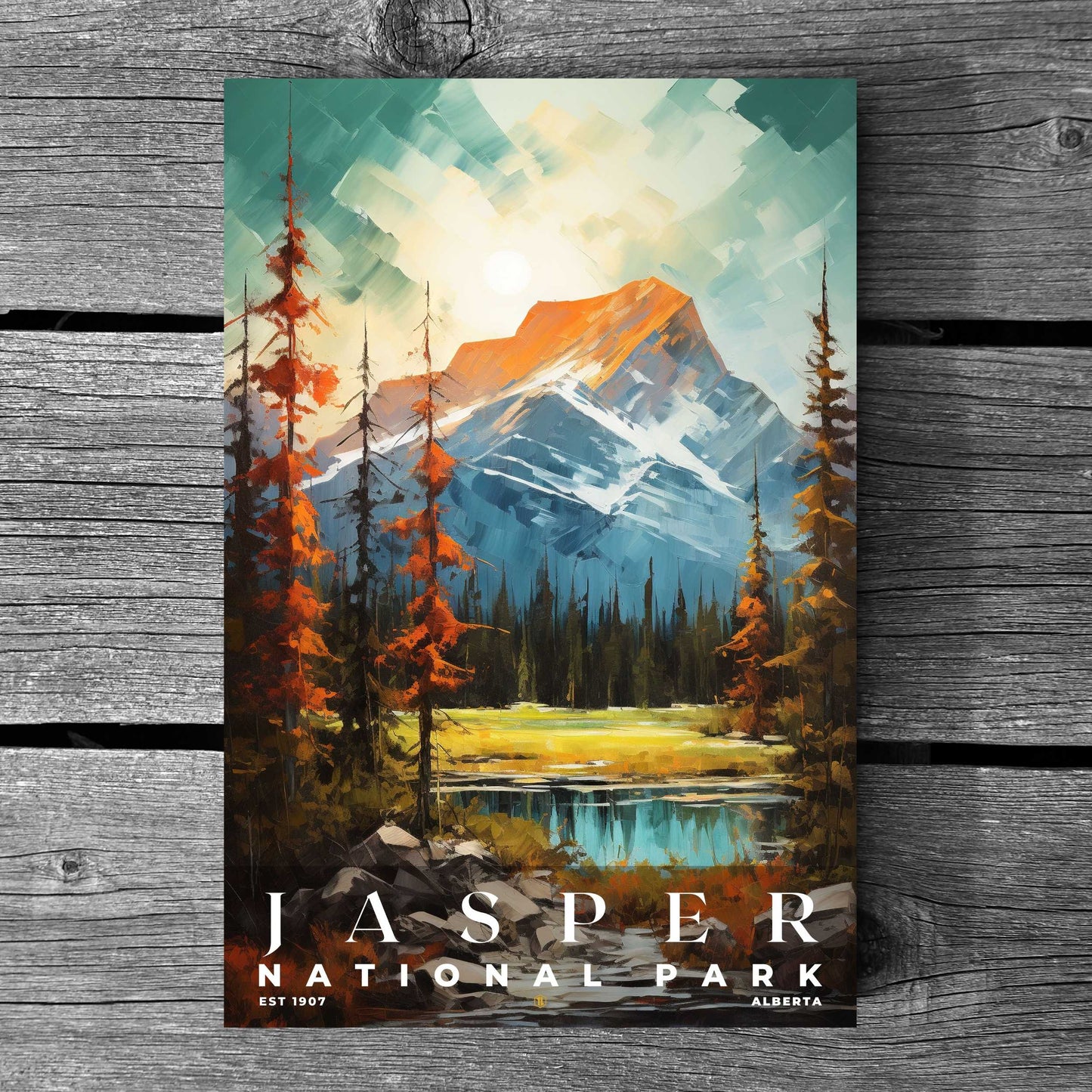 Jasper National Park Poster | S06