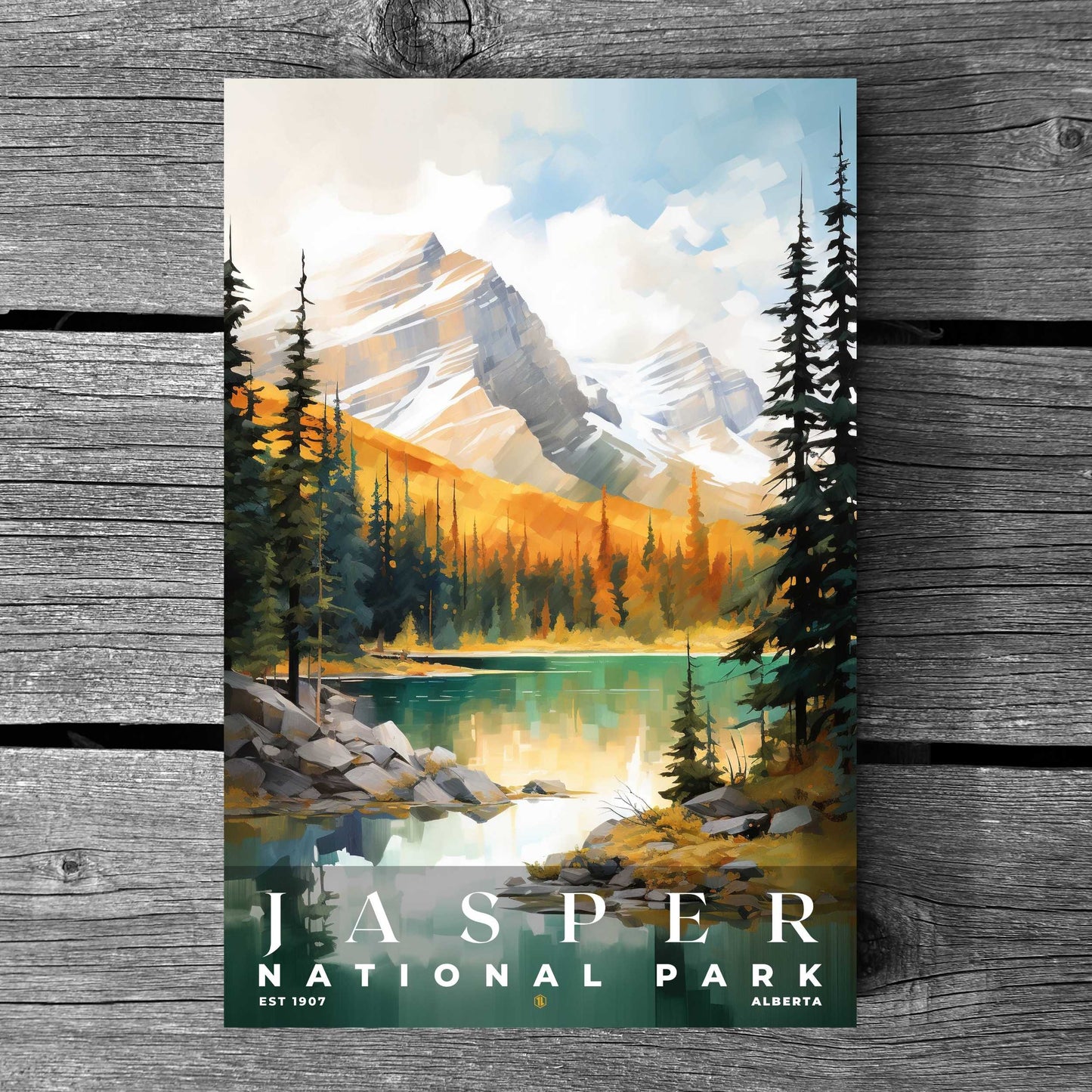 Jasper National Park Poster | S08