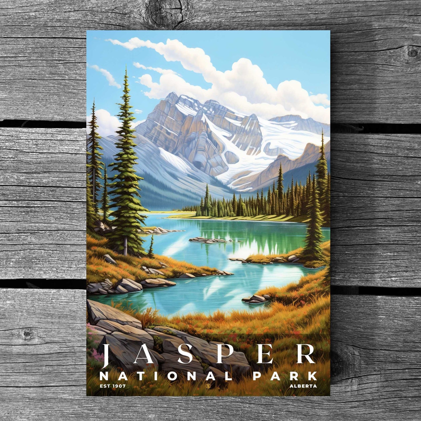 Jasper National Park Poster | S02