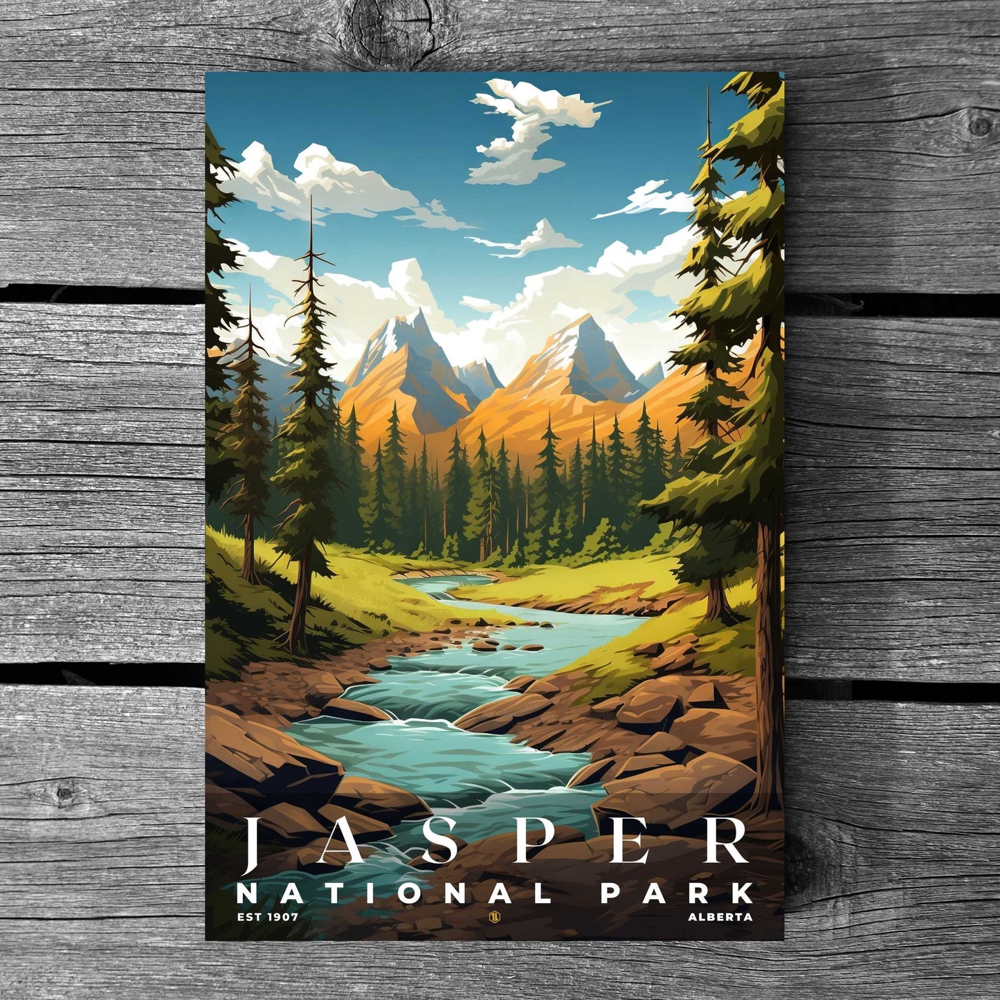 Jasper National Park Poster | S07