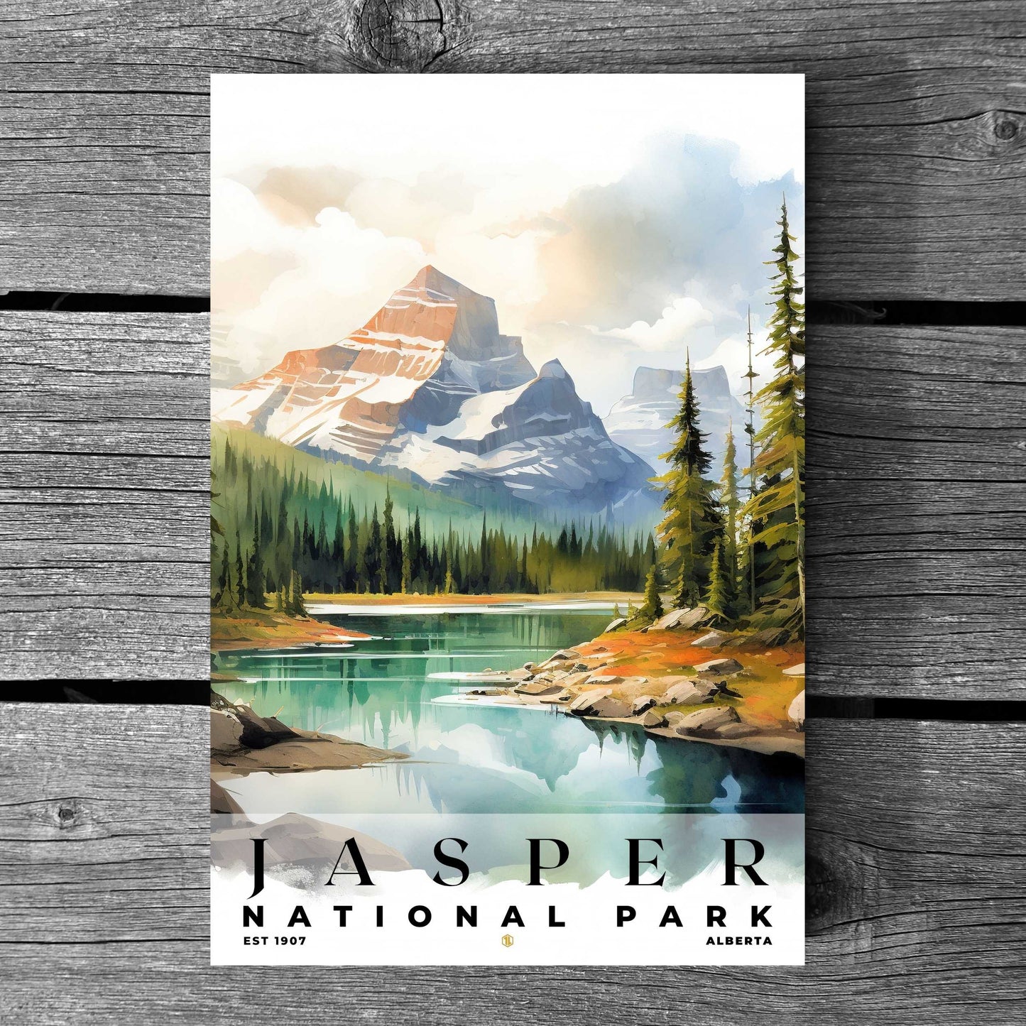 Jasper National Park Poster | S04