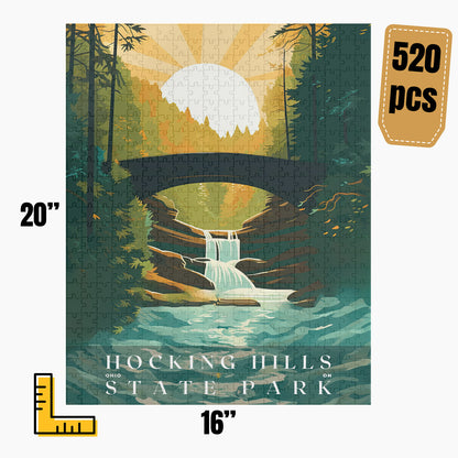 Hocking Hills State Park Puzzle | US Travel | S01