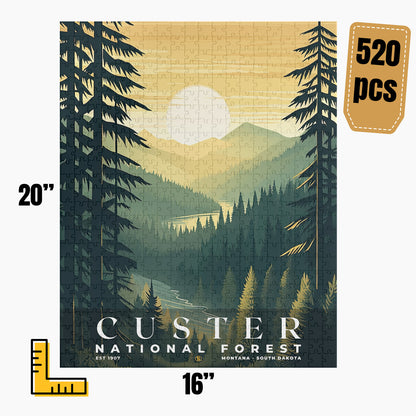 Custer National Forest Puzzle | S01