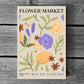 Rio de Janeiro Flower Market Poster | S01