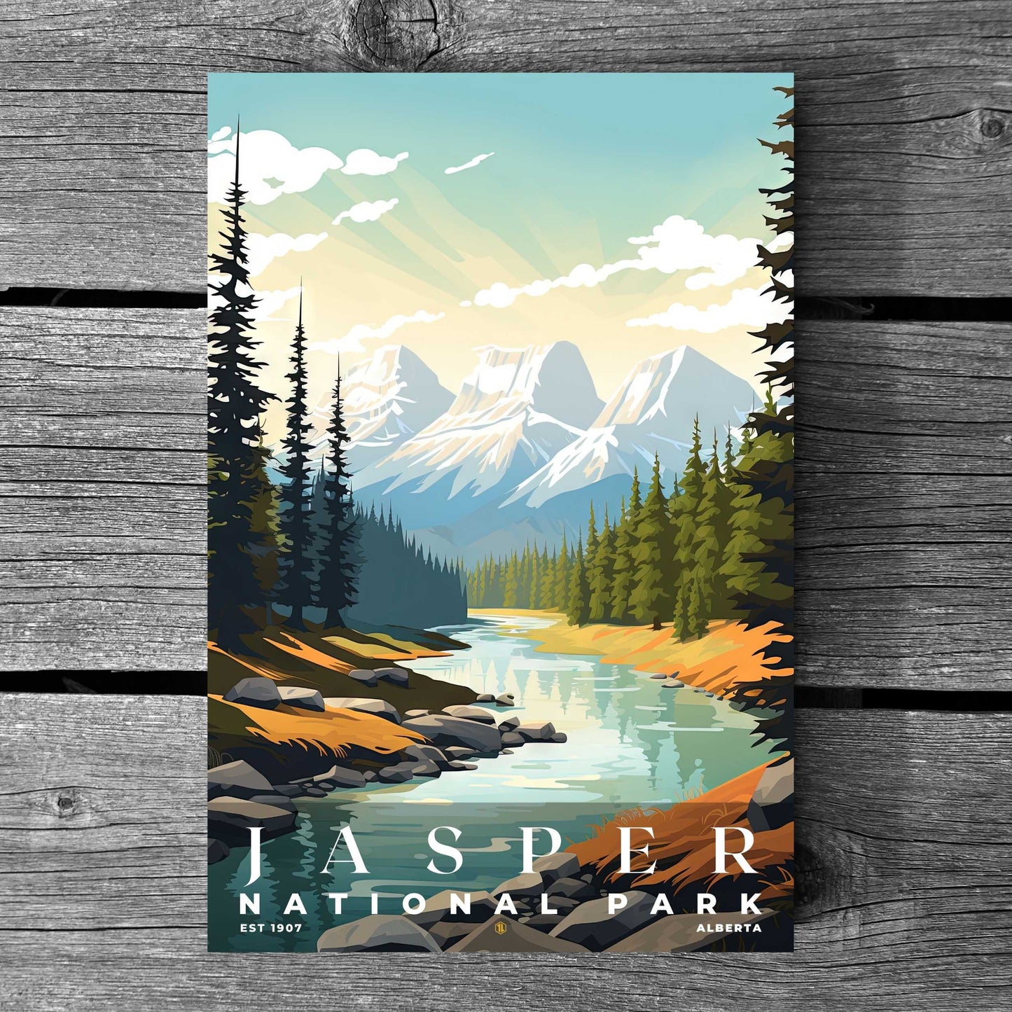 Jasper National Park Poster | S03