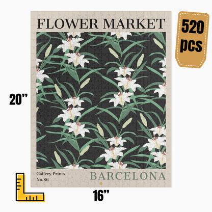 Barcelona Flower Market Puzzle | S02