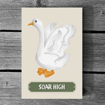 Soar High Swan Poster | S01