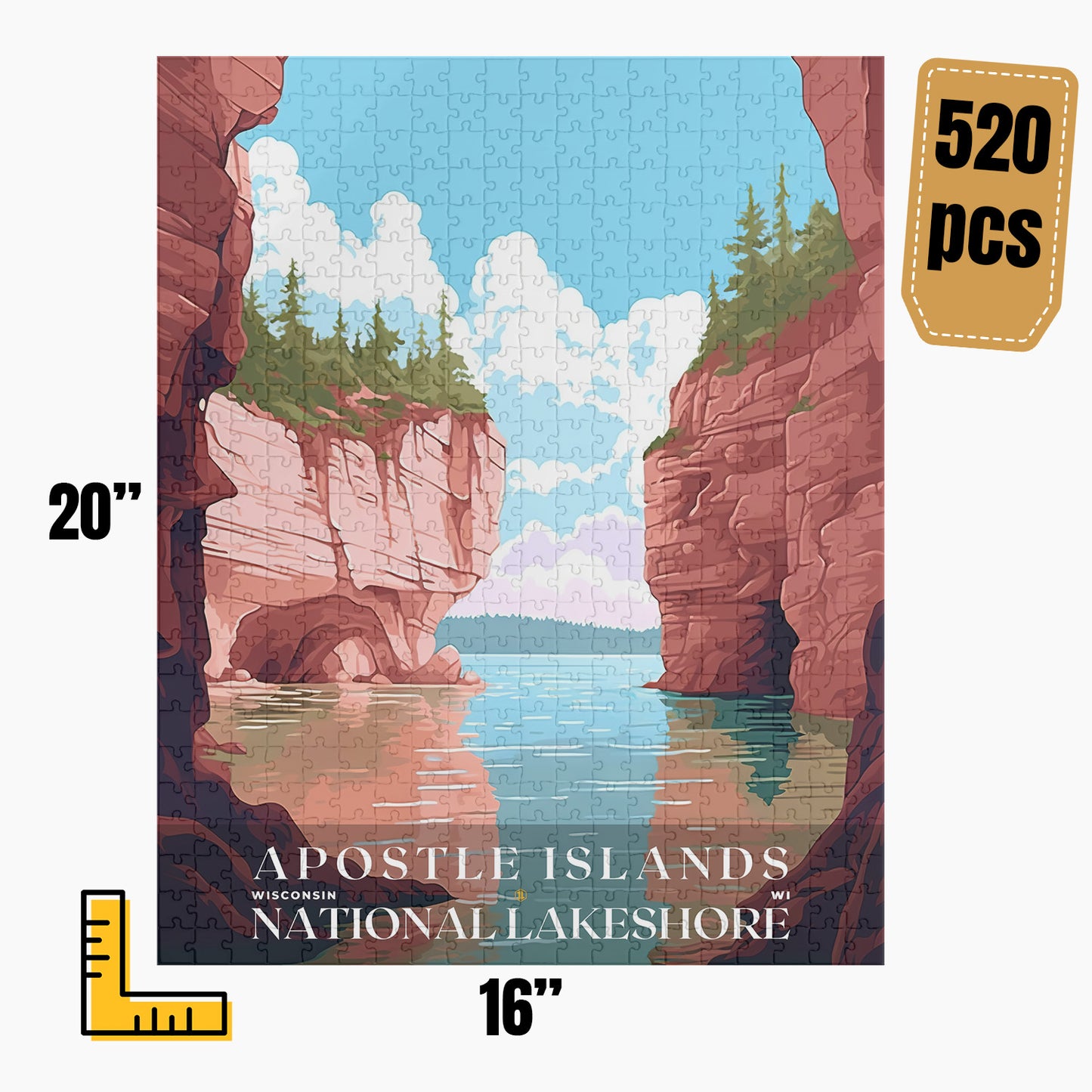 Apostle Islands National Lakeshore Puzzle | US Travel | S01