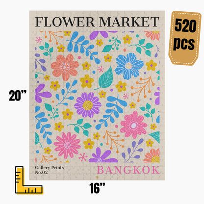 Bangkok Flower Market Puzzle | S01