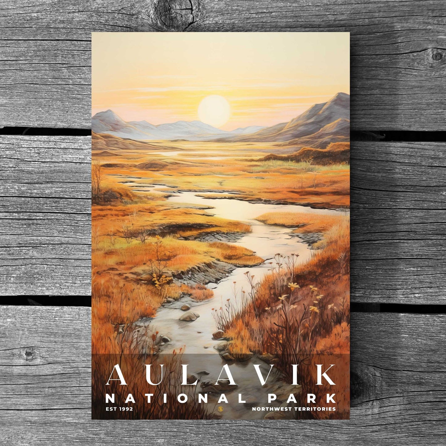 Aulavik National Park Poster | S02