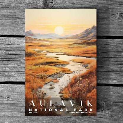 Aulavik National Park Poster | S02
