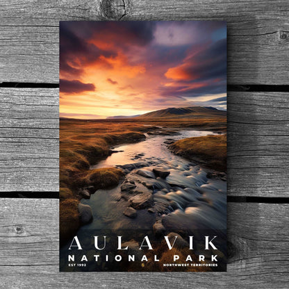 Aulavik National Park Poster | S10