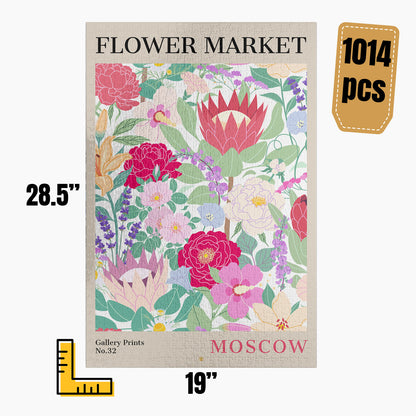 Moscow Flower Market Puzzle | S01