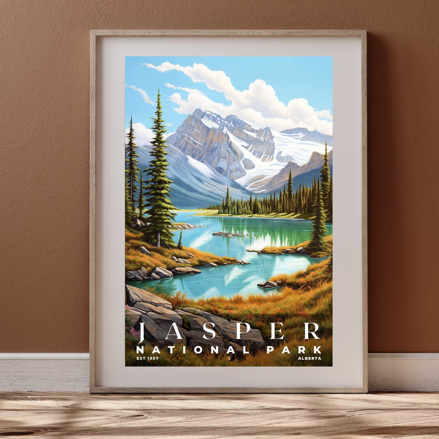 Jasper National Park Poster | S02