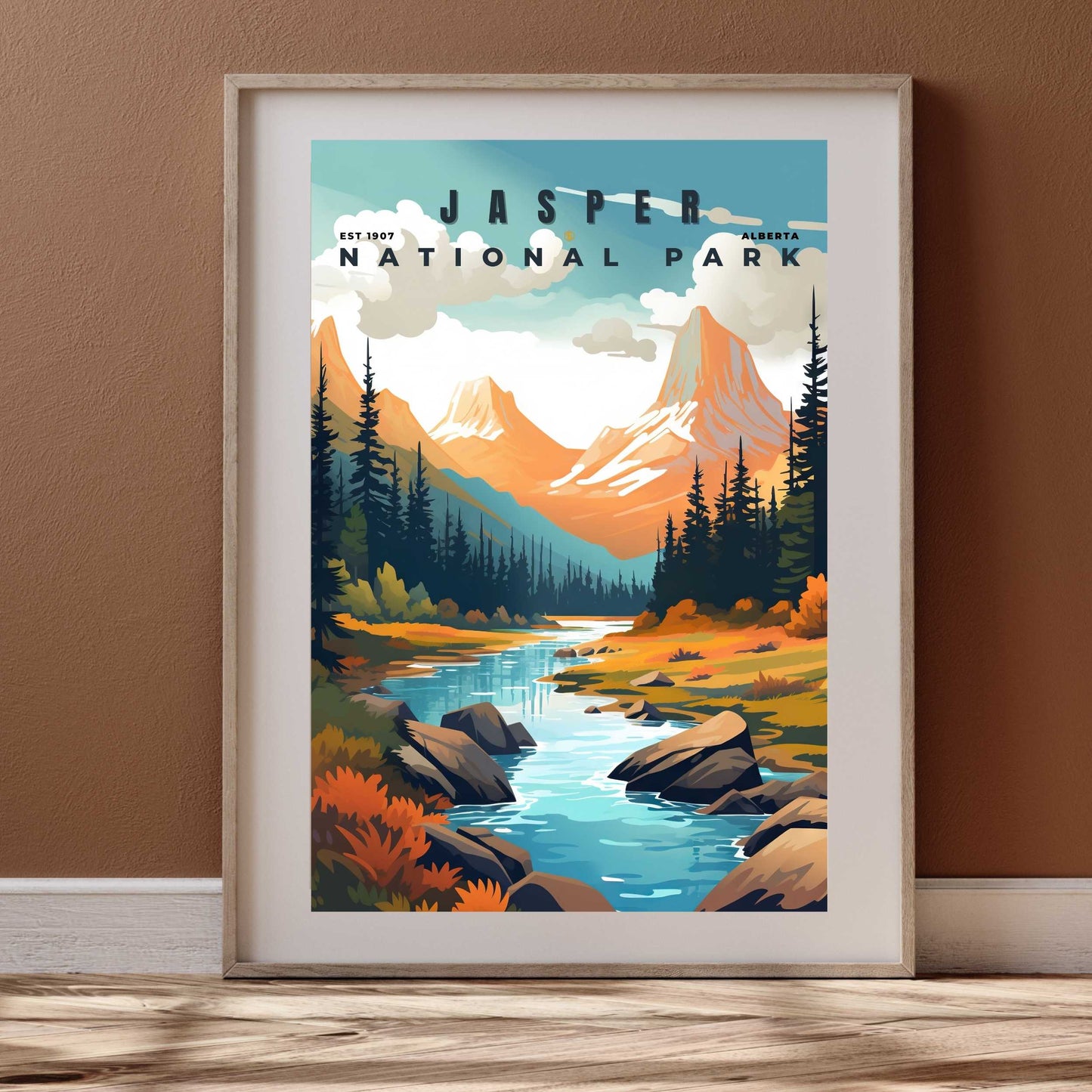 Jasper National Park Poster | S01