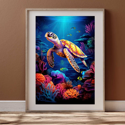 Sea turtle Poster | S01