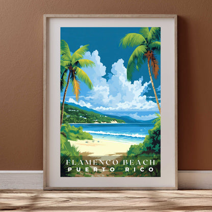 Flamenco Beach Poster | S01