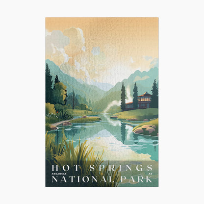 Hot Springs National Park Puzzle | US Travel | S01