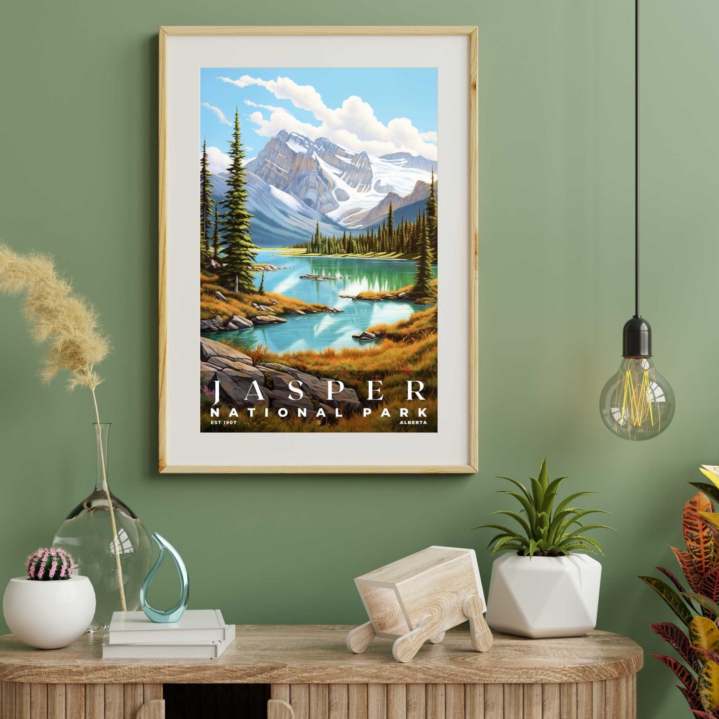 Jasper National Park Poster | S02