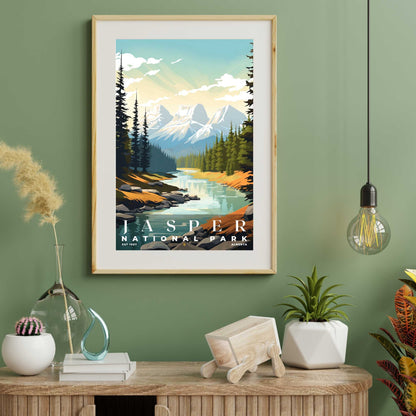 Jasper National Park Poster | S03