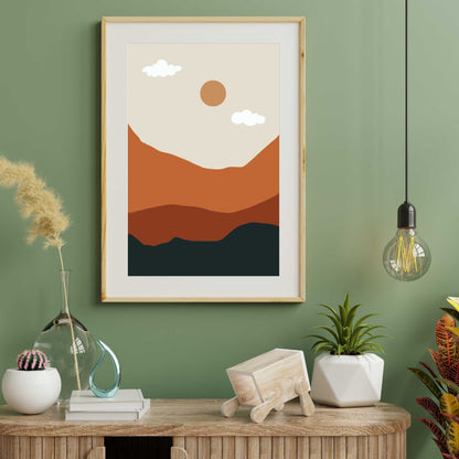 Boho Landscape Poster #17 | S01