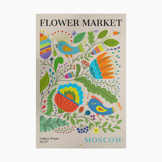 Moscow Flower Market Puzzle | S02