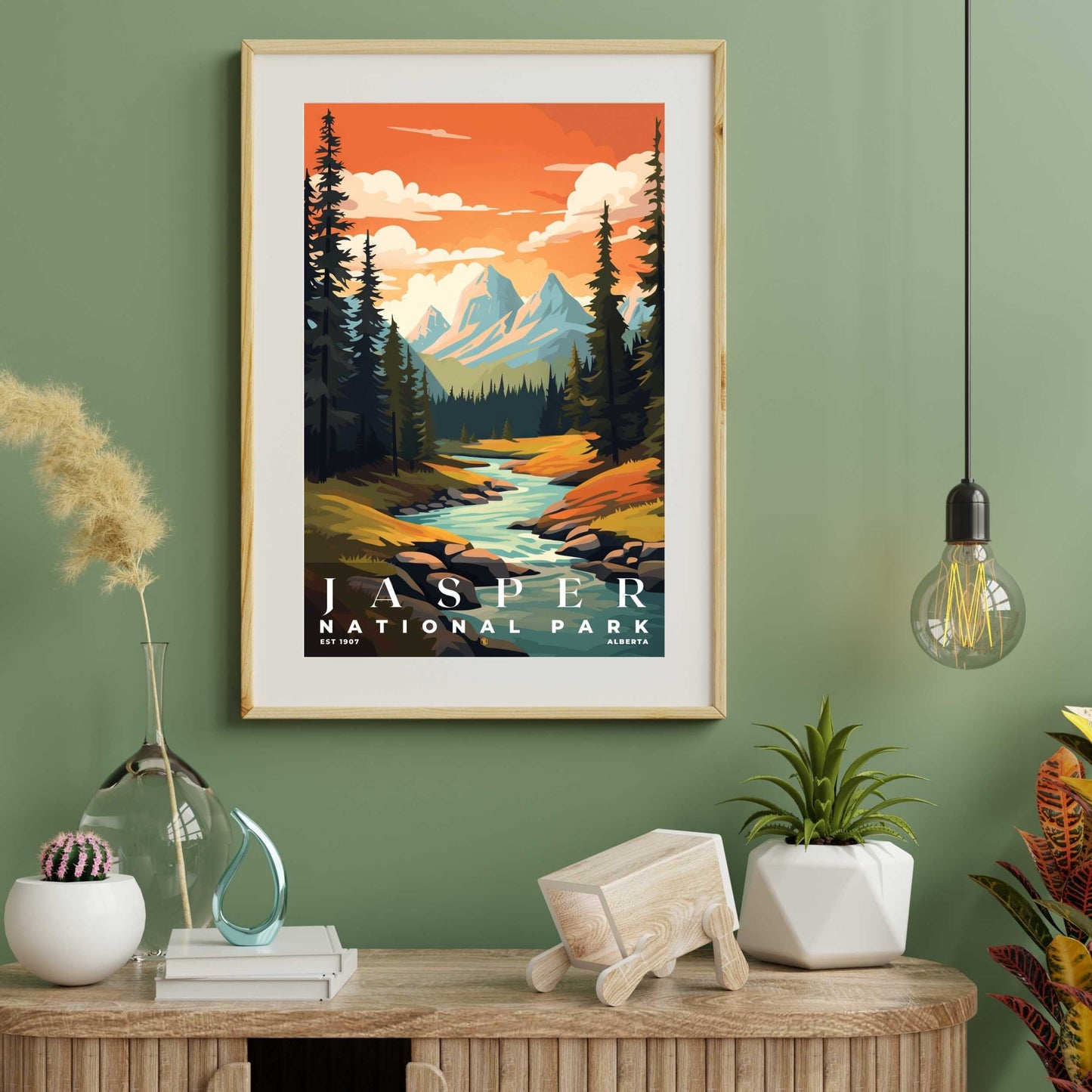 Jasper National Park Poster | S05