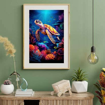 Sea turtle Poster | S01