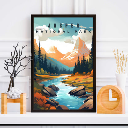 Jasper National Park Poster | S01